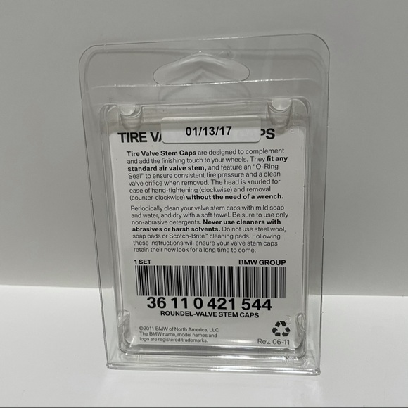 BMW Valve Stem Caps, Tire Valve Stem Caps - Picture 4 of 5